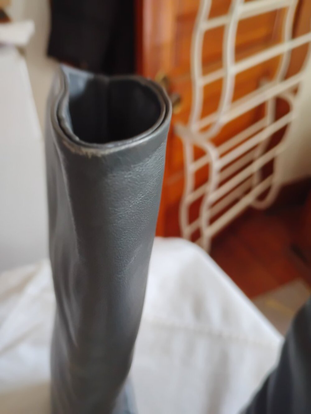Vintage Markon Shelley Boots sz 8 Grey - Picture 3 of 6
